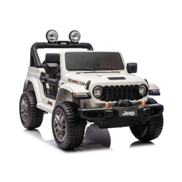 Elektrické autíčko Jeep 4x4, 24V - biele